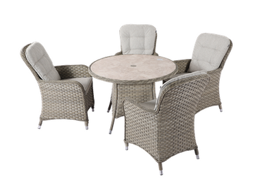 Eton 4 Seat Dining Set - image 2