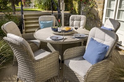 Eton 6 Seat Dining Set - image 1